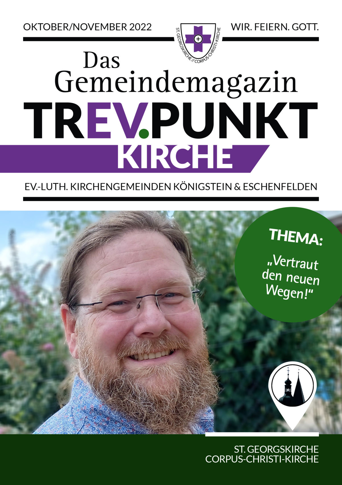 Neues Gemeindemagazin Trevpunkt